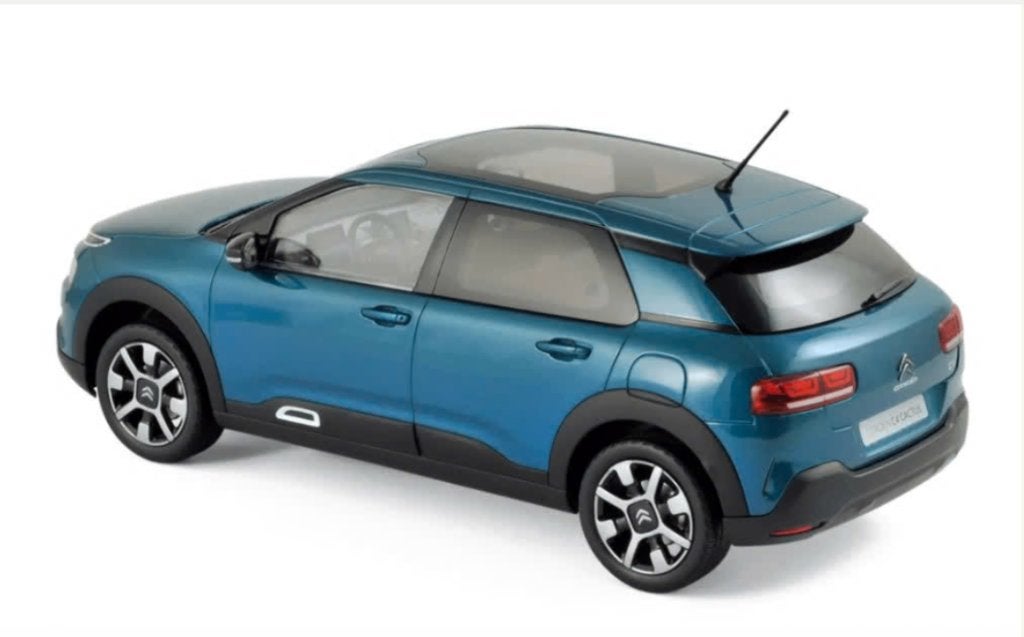 Citroen C4 Cactus 2018 Emeraude Blauw 1/18 NOREV ref: 181660, Verzenden, Nieuw, Auto, Norev