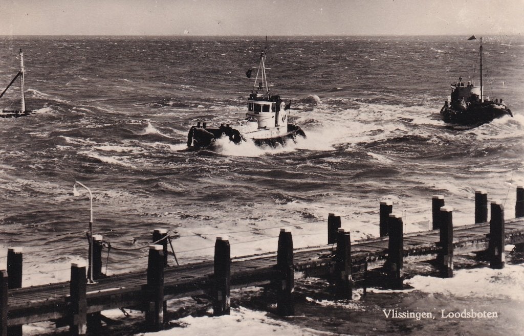 Vlissingen loodsboten, Ophalen of Verzenden, Ongelopen, Zeeland