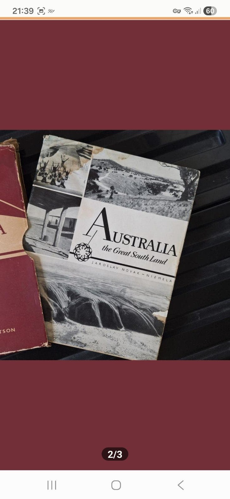Vintage Boek: Australia the Great South Land (J. Novak), Boeken, Reisgidsen, Reisgids of -boek, Jaroslav Novak - Niemela, Gelezen