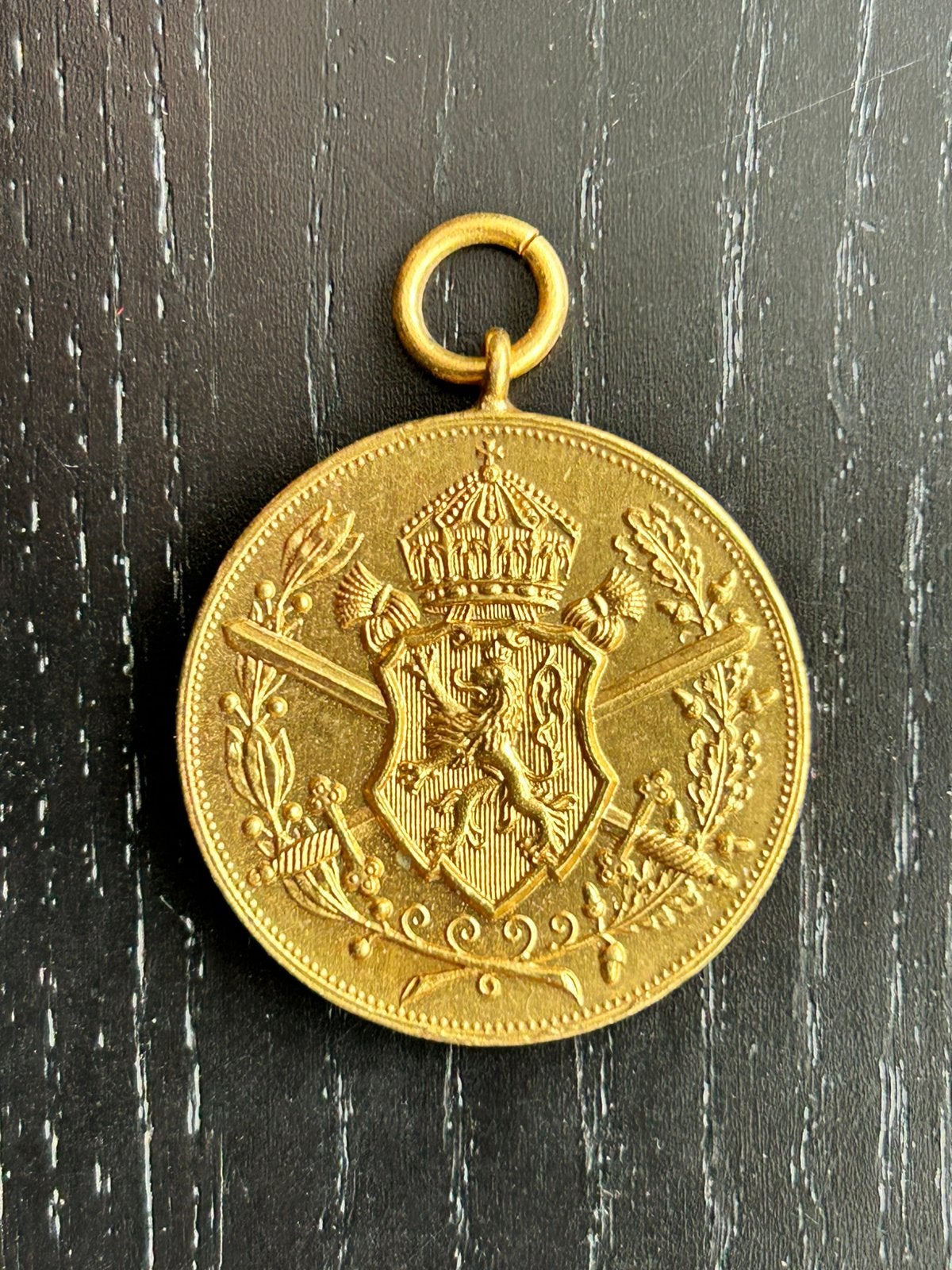 Losse bulgaarse wo1 oorlogsherinnerings medaille, Ophalen of Verzenden, Landmacht, Overige gebieden, Lintje, Medaille of Wings