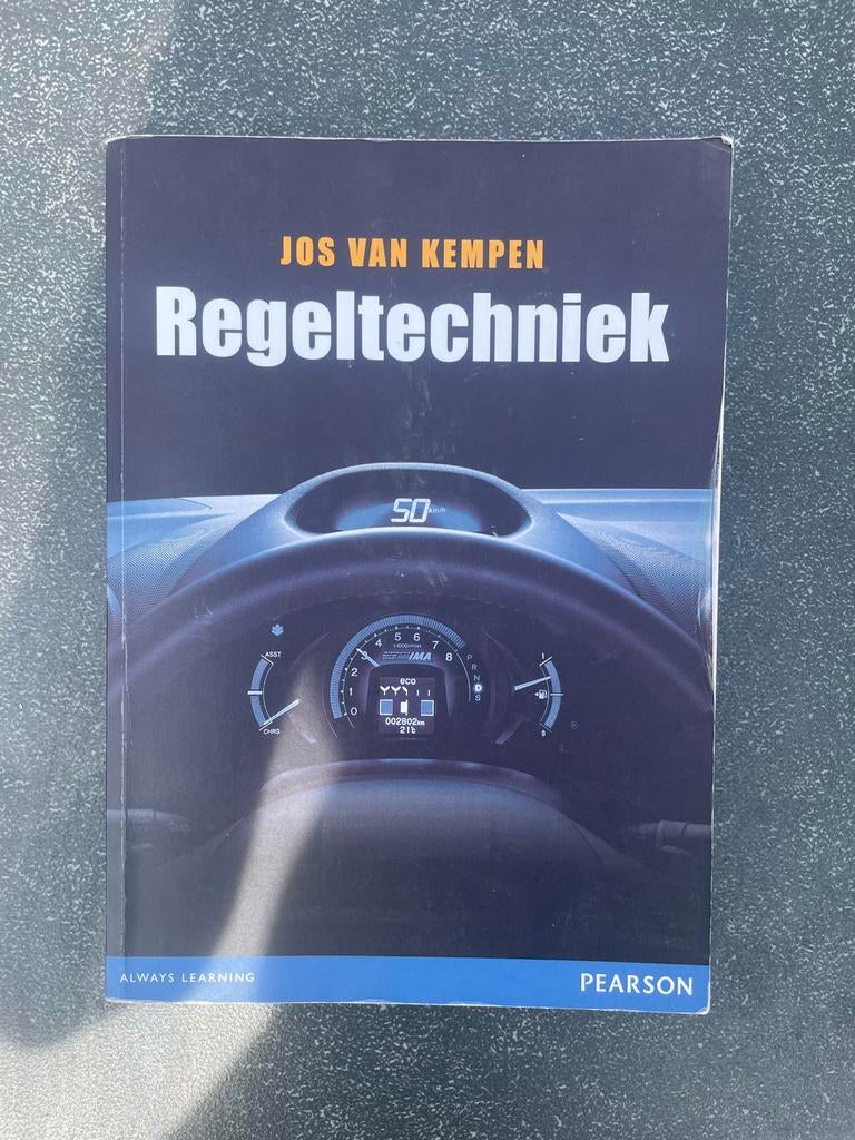 Regeltechniek - Jos van Kempen (Pearson), Boeken, Techniek, Ophalen of Verzenden, Zo goed als nieuw, Regeltechniek