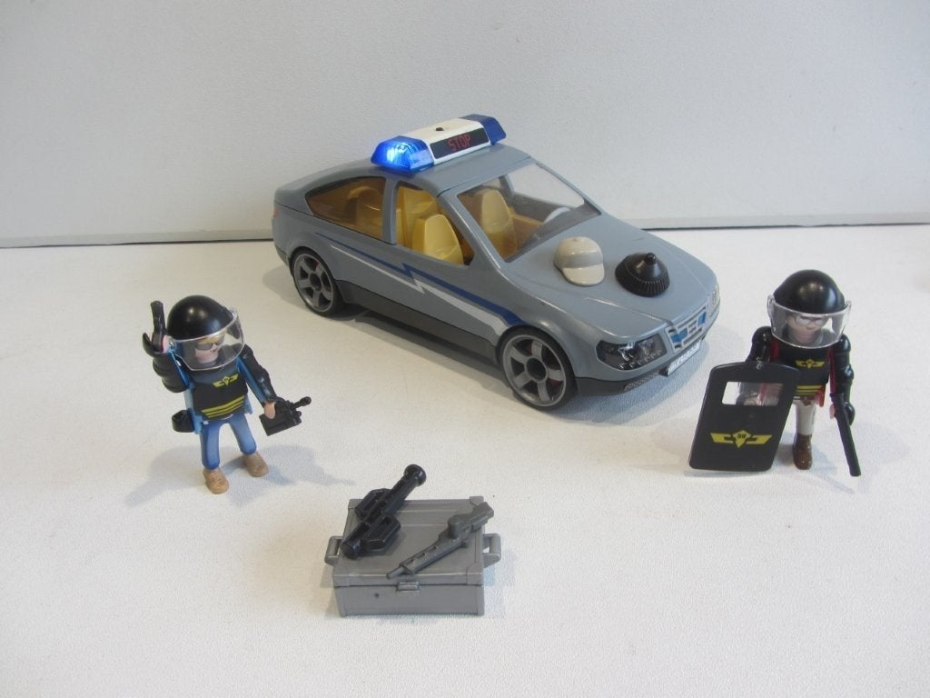Playmobil  politieauto speciale  eenheid auto– 9361, Ophalen of Verzenden, Gebruikt, Losse onderdelen