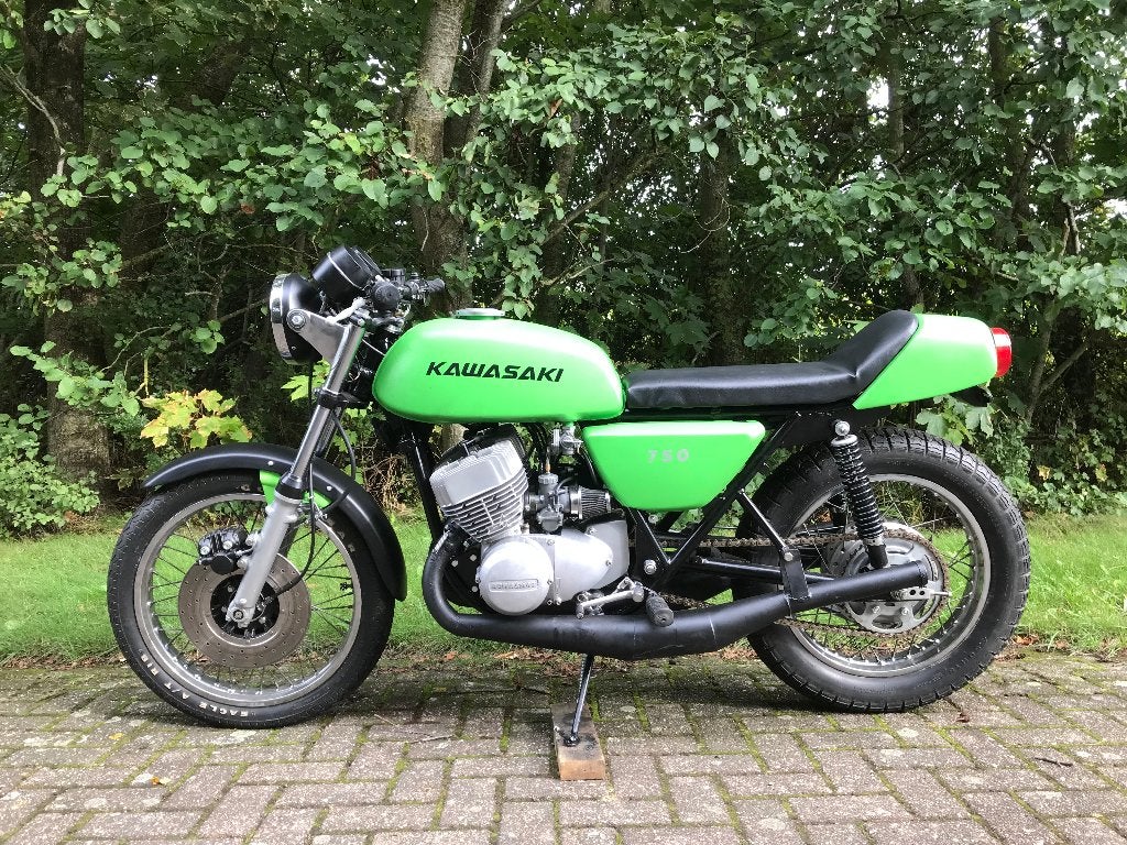 Te koop: Kawasaki H2B - 750 Mach IV, Motoren, 750 cc, Sportuitlaat, Motorrijbewijs A, Gebruikt