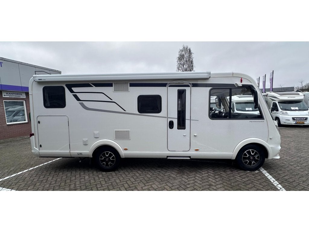 Hymer Exsis-I 580 9T AUT LEVEL Lengte bedden Hefdbed, Fiat, 6 tot 7 meter, Diesel, Verwarmde buitenspiegels