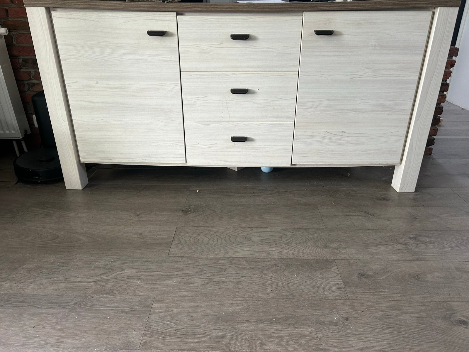 Modern dressoir met lades en deuren, Ophalen, Gebruikt, 150 tot 200 cm, Met lade(s)