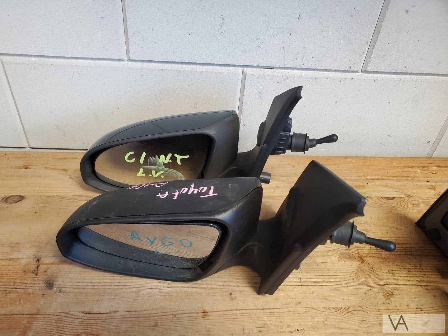 Peugeot 108 Citroen c1 Toyota Aygo spiegel links 2014 - 2021, Gebruikt, -, -, Ophalen of Verzenden