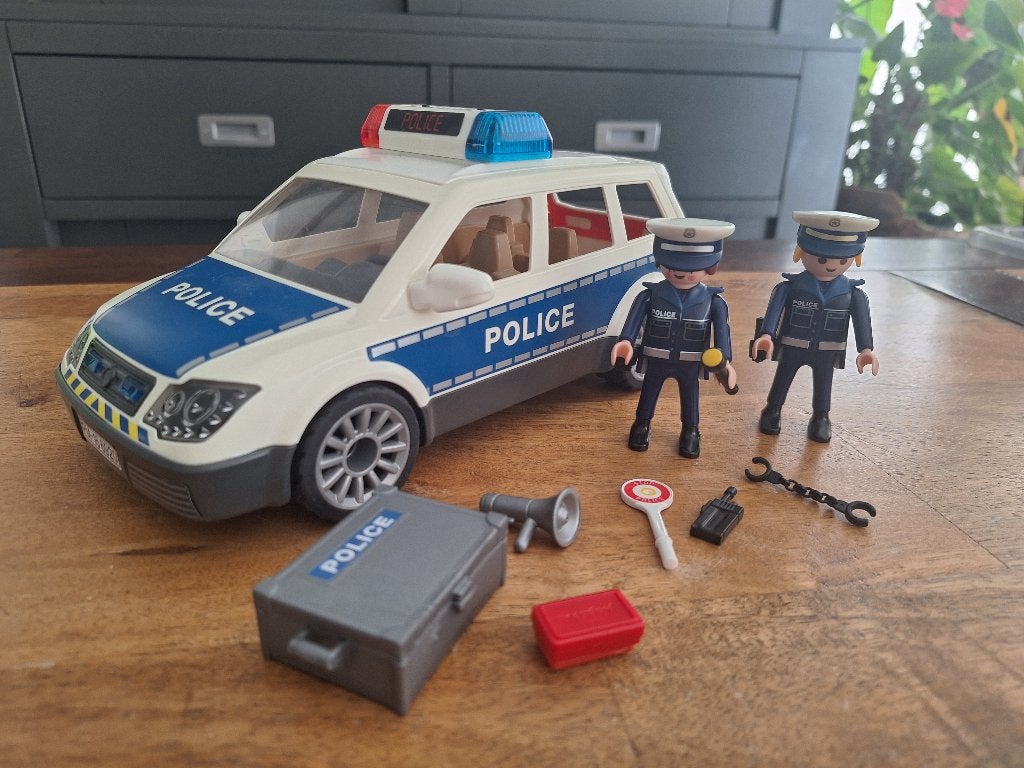Playmobil Politieauto 6920, Kinderen en Baby's, Gebruikt, Complete set, Voertuig, Ophalen of Verzenden