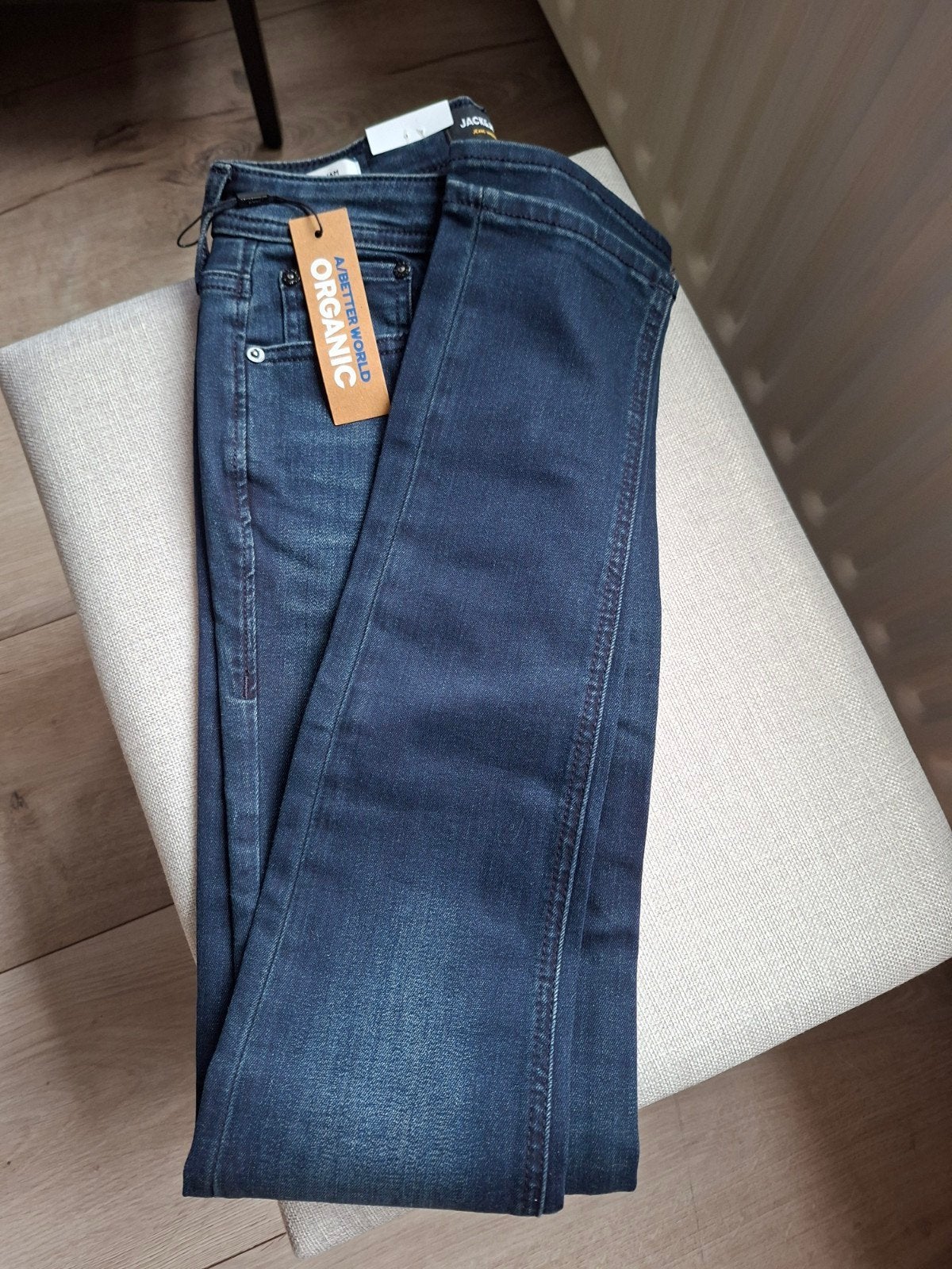 Nieuwe Jack & Jones skinny jeans W27 L32, Blauw, Nieuw, W32 (confectie 46) of kleiner, Ophalen of Verzenden