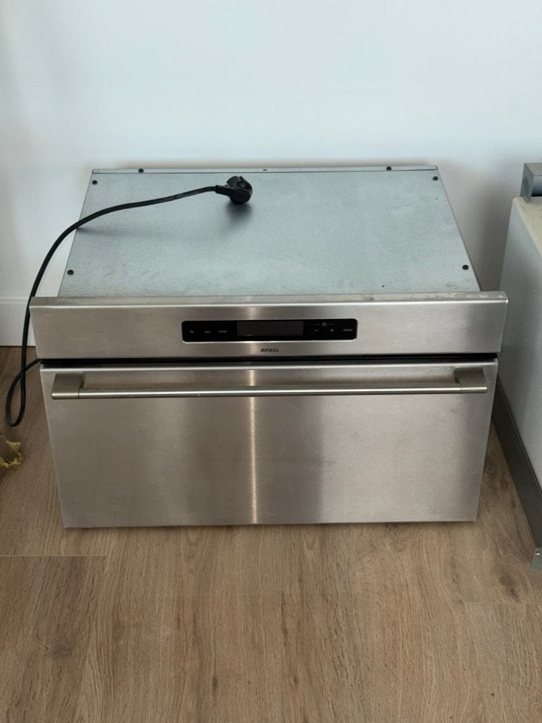ATAG RVS combi-stoomoven / inbouw stoomoven, Ophalen, Gebruikt, Vrijstaand