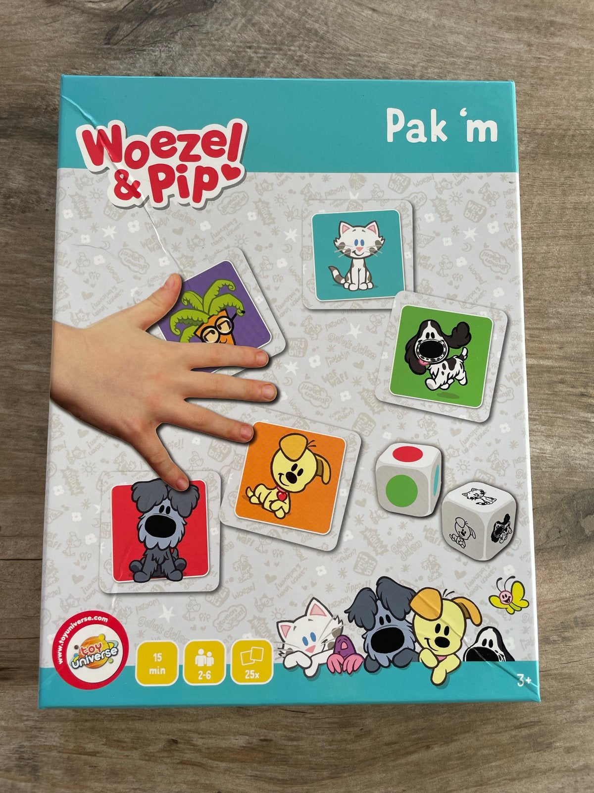 Woezel & Pip spel Pak 'm - als nieuw!, Hobby en Vrije tijd, Drie of vier spelers, Ophalen of Verzenden, Nieuw