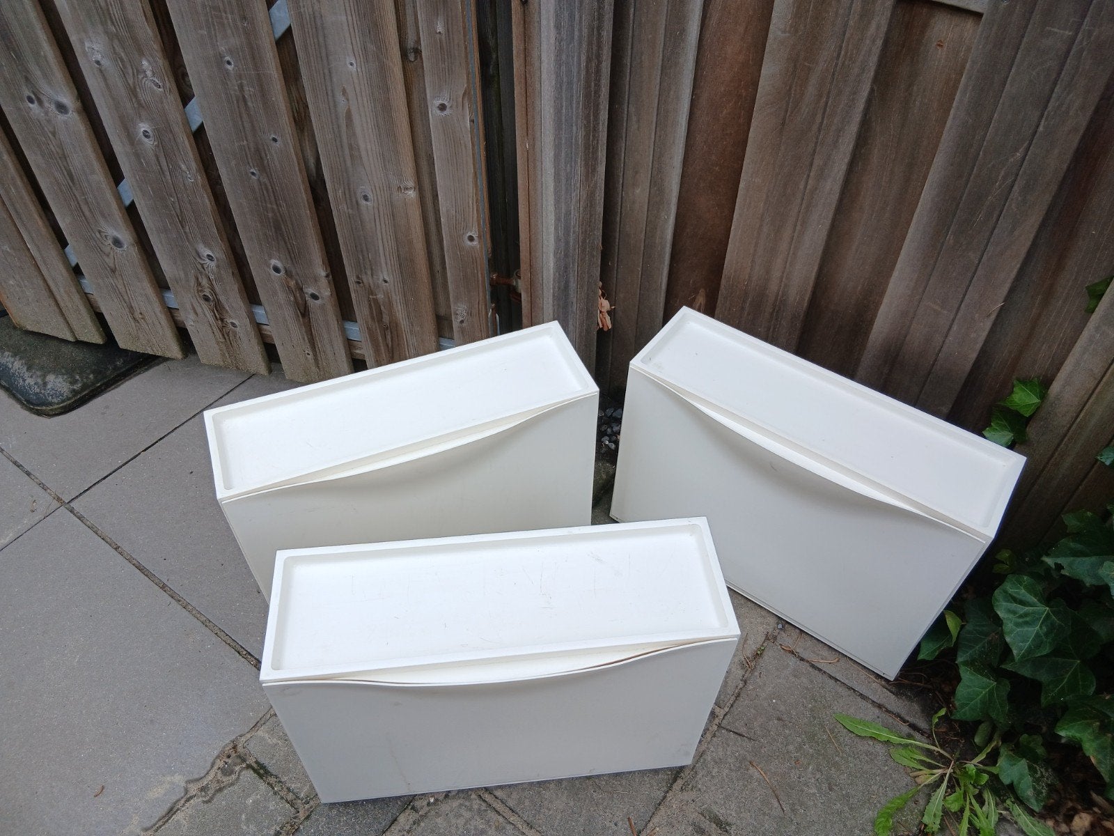 3x IKEA TRONES schoenenkasten wit, Ophalen of Verzenden, Gebruikt, Modern, Scandinavisch