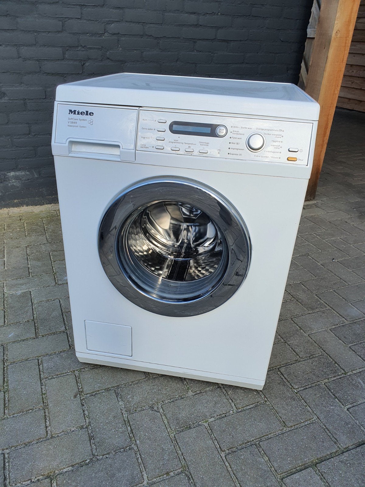 Miele SoftCare 8kg 1600 toeren wasmachine A ++, Witgoed en Apparatuur, Wasmachines, Ophalen, Minder dan 85 cm, 8 tot 10 kg, Voorlader