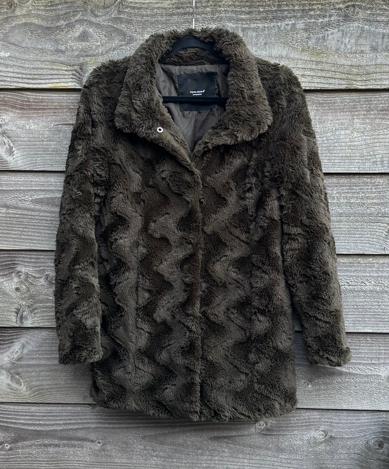 Vera Moda Outerwear tussenjas maat S donkergroen zgan, Ophalen of Verzenden, Zo goed als nieuw, Maat 36 (S), Groen