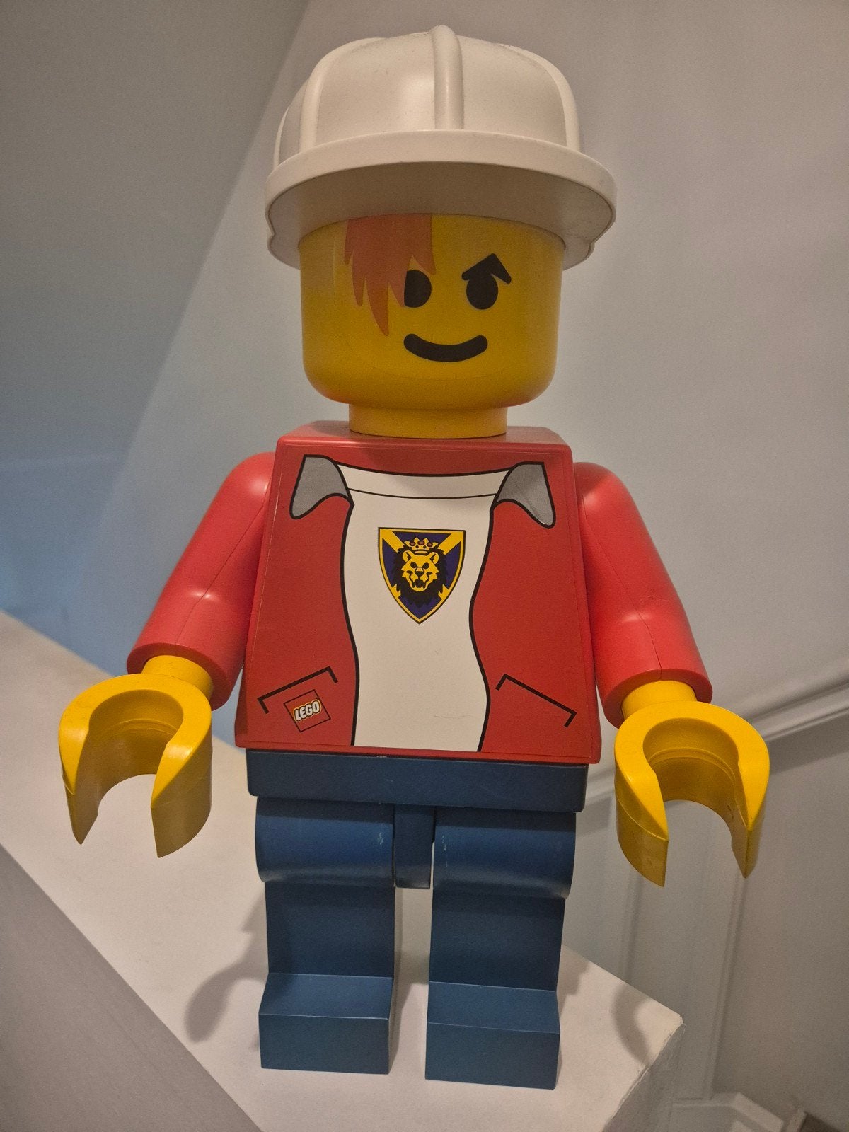 Lego display 50cm figuur pop xxl, Ophalen of Verzenden, Gebruikt