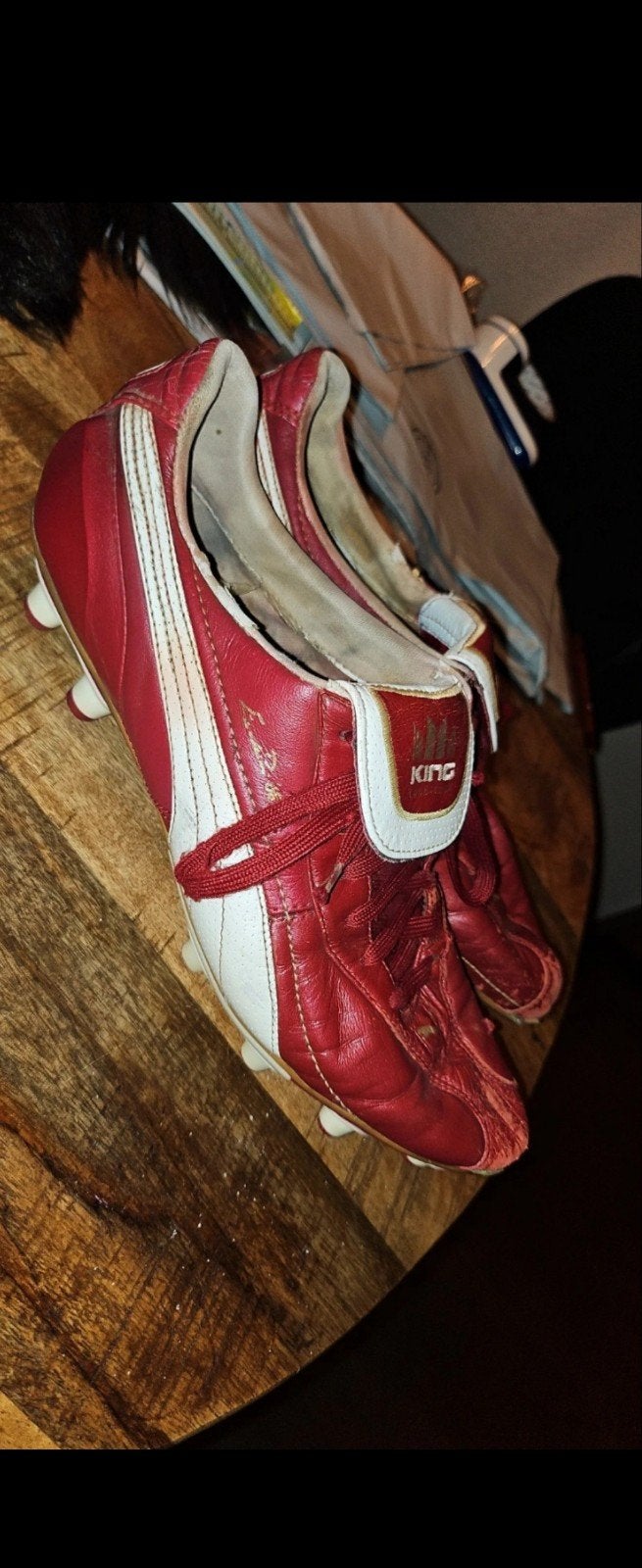 Zeldzame Puma King XL FG Eusébio 68 Voetbalschoenen Maat 46, Ophalen of Verzenden, Gebruikt, Schoenen