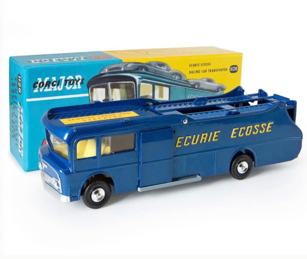 Ecurie Ecosse Racing Autotransporter CORGI NEW 1/48 Ref 1126, Verzenden, Nieuw, Bus of Vrachtwagen, Corgi
