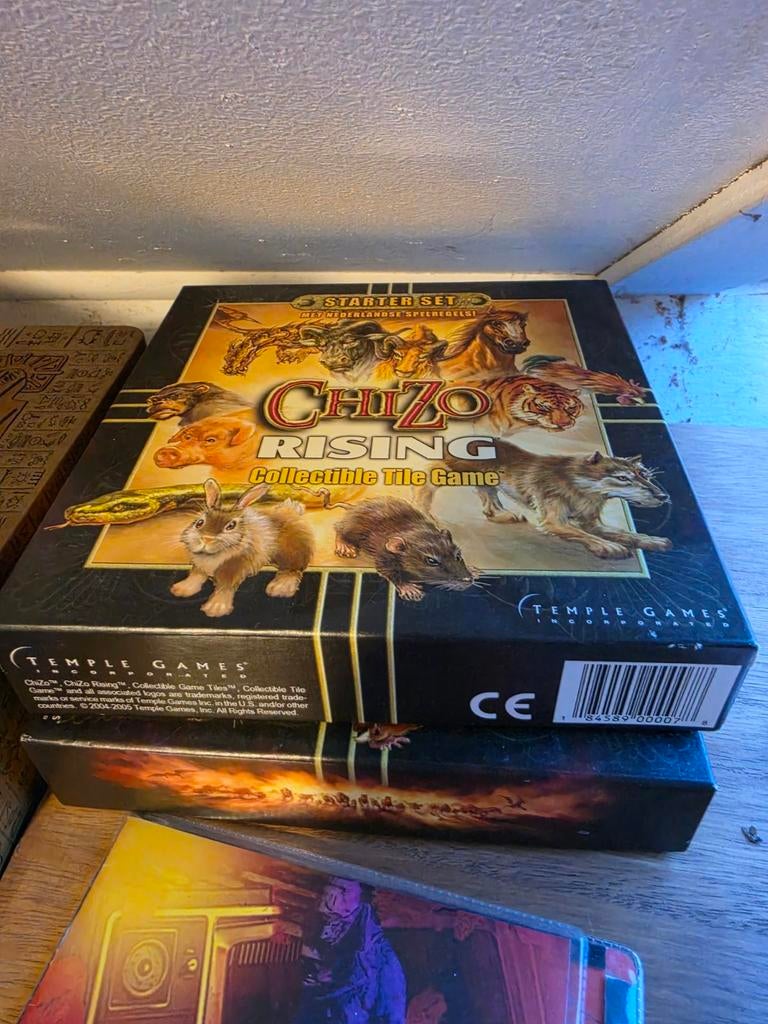 2x Chizo Rising Collectible Tile Game Starter Set, Ophalen of Verzenden, Gebruikt, Temple Games