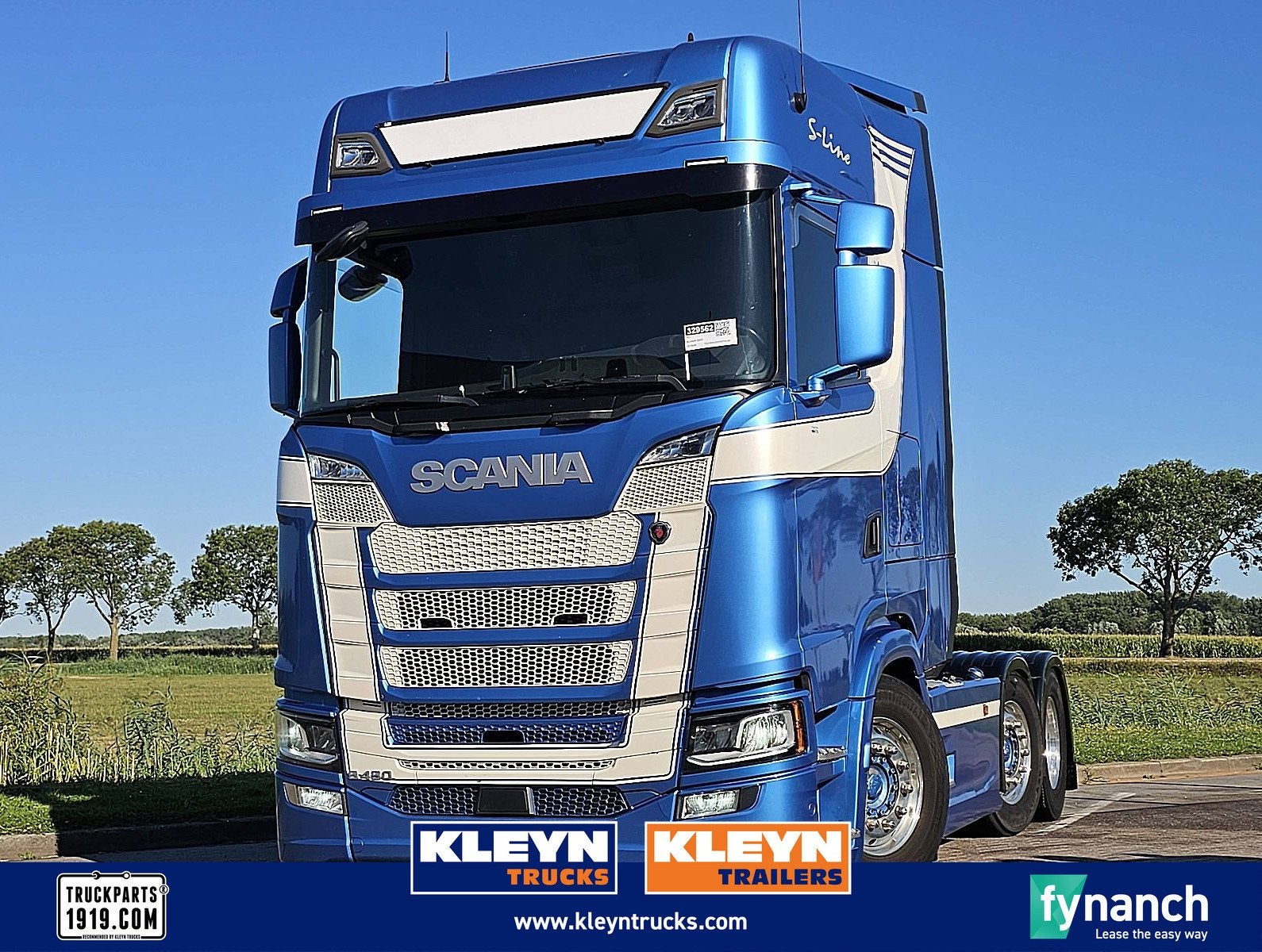 SCANIA S450 hl,6x2*4,durabright, Automaat, Euro 6, Leder, Bedrijf
