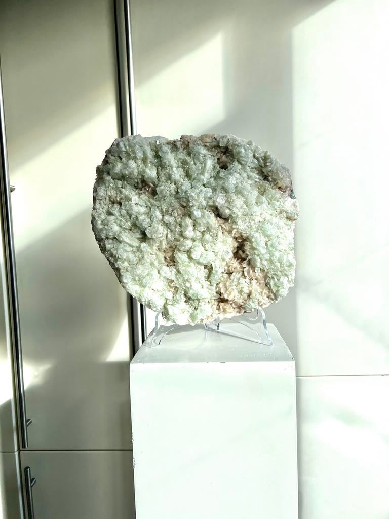 Apofyliet met stilbiet India, Ophalen of Verzenden, Mineraal