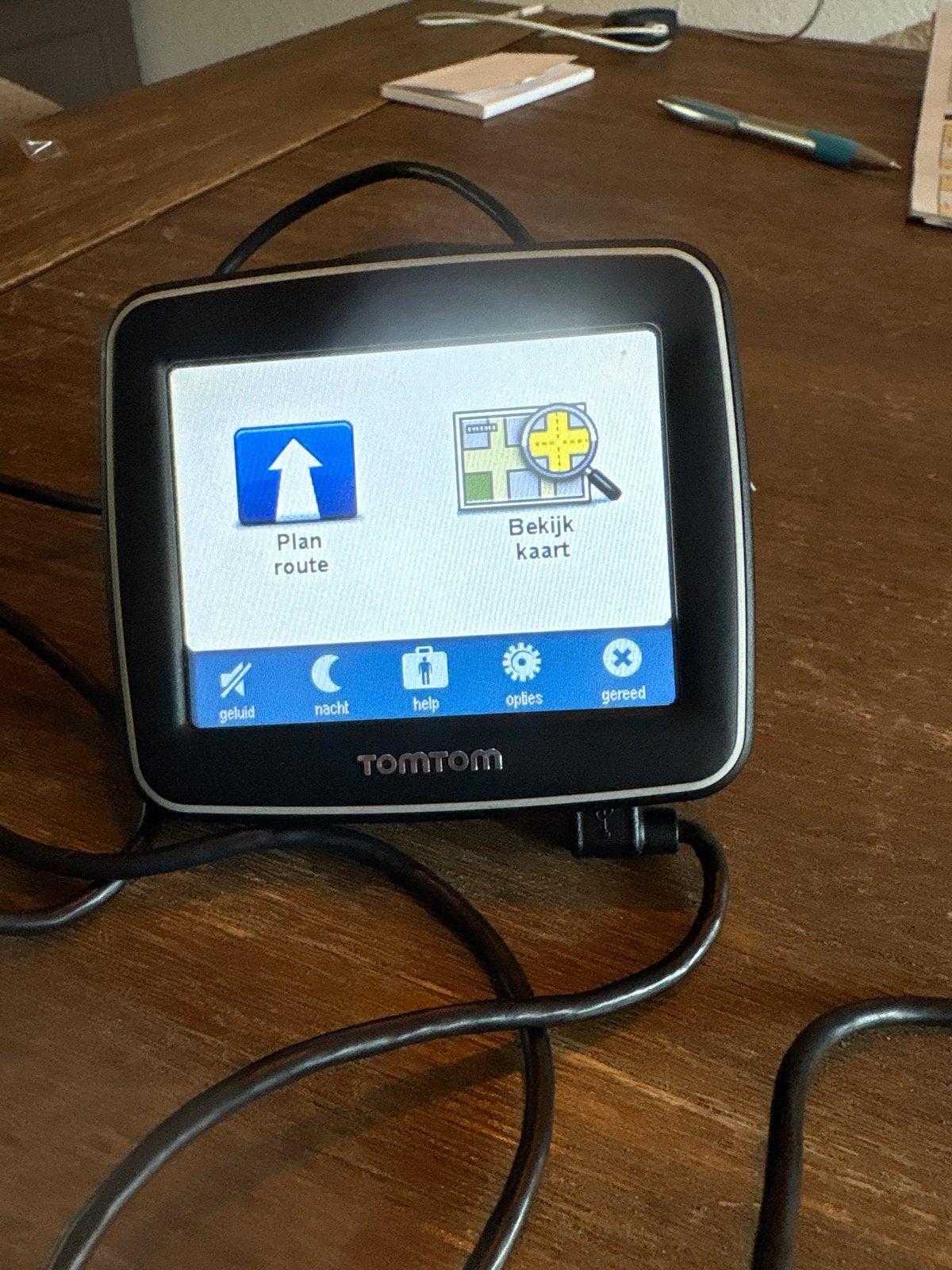 TomTom navigatiesysteem met opberghoesje, Auto diversen, Ophalen of Verzenden, Zo goed als nieuw