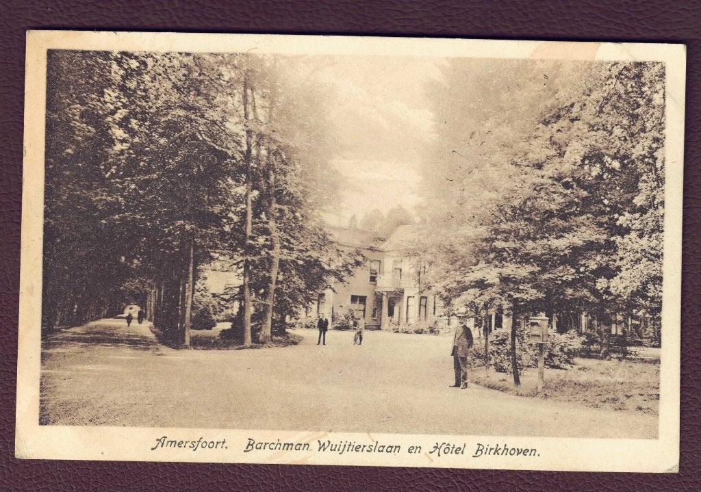 Amersfoort - Barchman Wuijtierslaan en Hotel Birkhoven - '26, Verzamelen, Ophalen of Verzenden, 1920 tot 1940, Gelopen, Utrecht