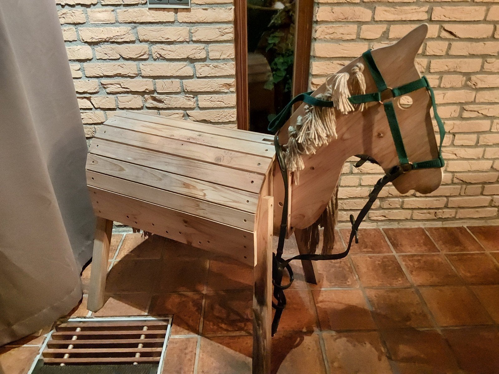 Houten speelpaard, Ophalen of Verzenden