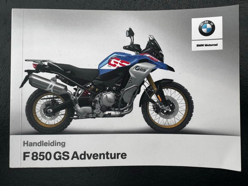 Handleiding BMW F850 GS Adventure, Motoren, Onderdelen | BMW, Ophalen of Verzenden, Gebruikt