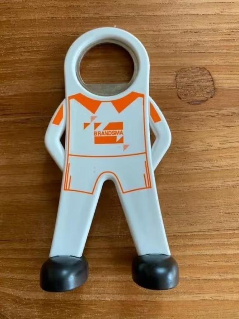 Opener voetballer : Brandsma - Ook wij staan achter Oranje!, Ophalen of Verzenden, Zo goed als nieuw, Gebruiksvoorwerp