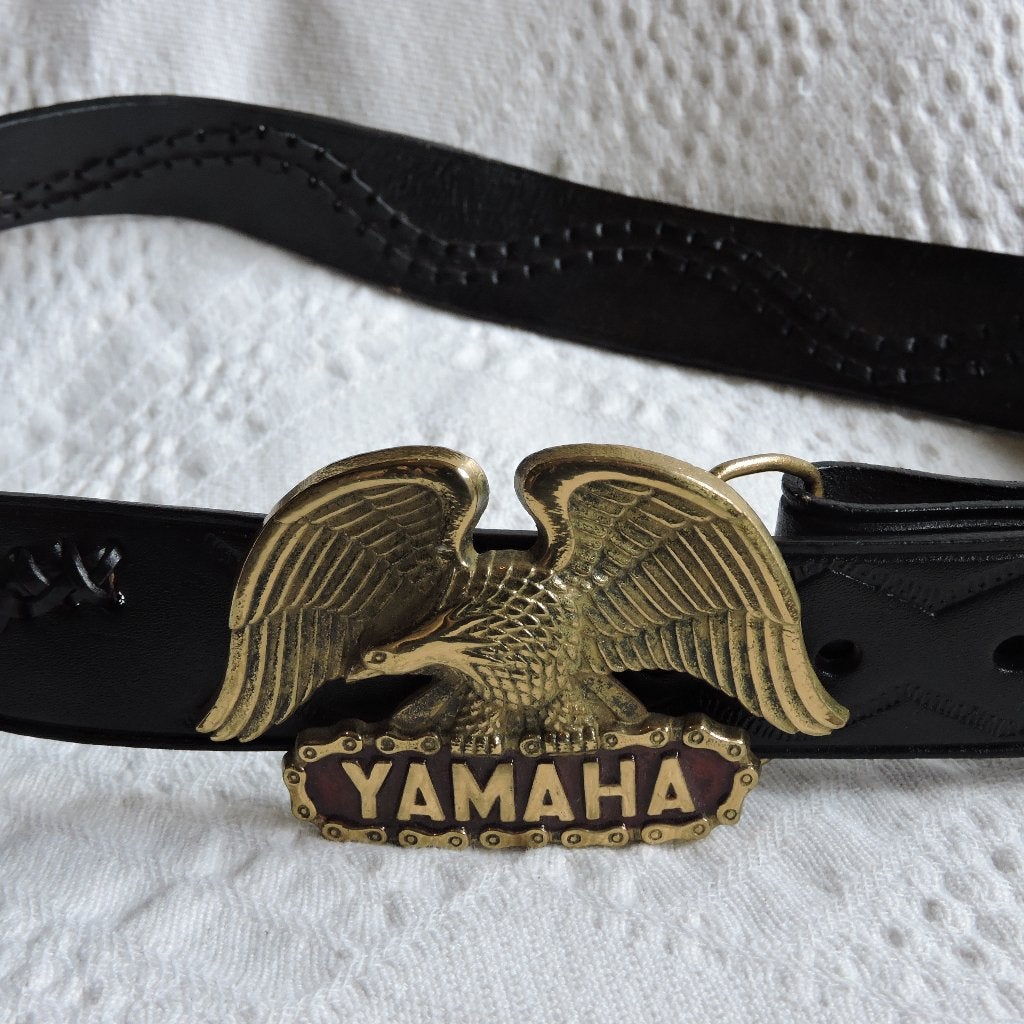 Vintage riemgesp Yamaha belt buckle riem gesp baron buckles, Ophalen of Verzenden, Yamaha