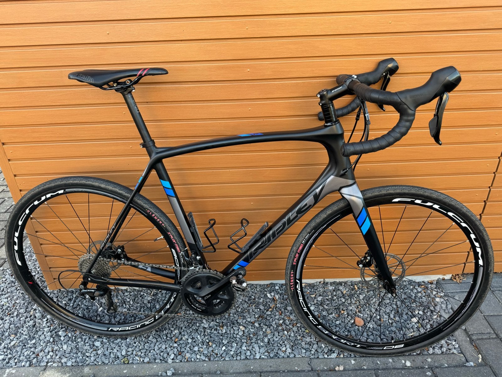 Ridley X-Trail Carbon racefiets - Shimano 105 - Maat L, 28 inch, Gebruikt, Carbon, 57 tot 61 cm