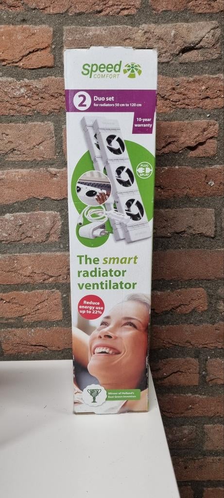 SpeedComfort radiator ventilator duo set, Ophalen of Verzenden, Nieuw, Ventilator