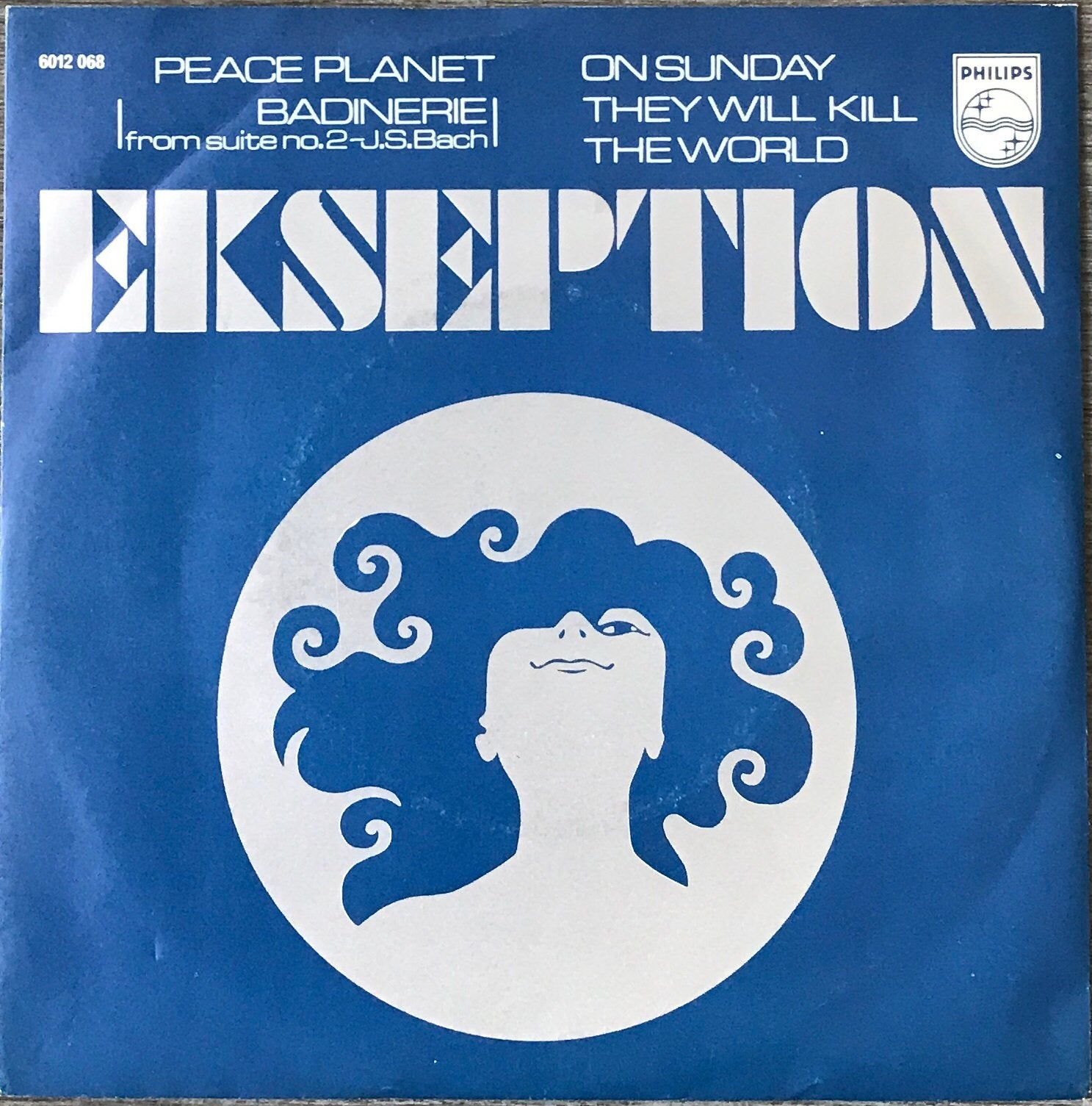 EKSEPTION - Peace planet (NL’71) ALS NIEUW (NLop2), Verzenden, Zo goed als nieuw, 7 inch