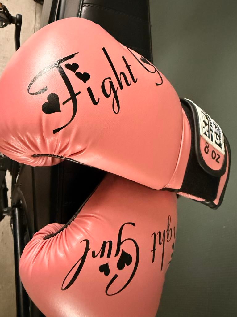 Roze XPRT Fight Gear Bokshandschoenen 8 OZ, Ophalen, Zo goed als nieuw, Bokshandschoenen