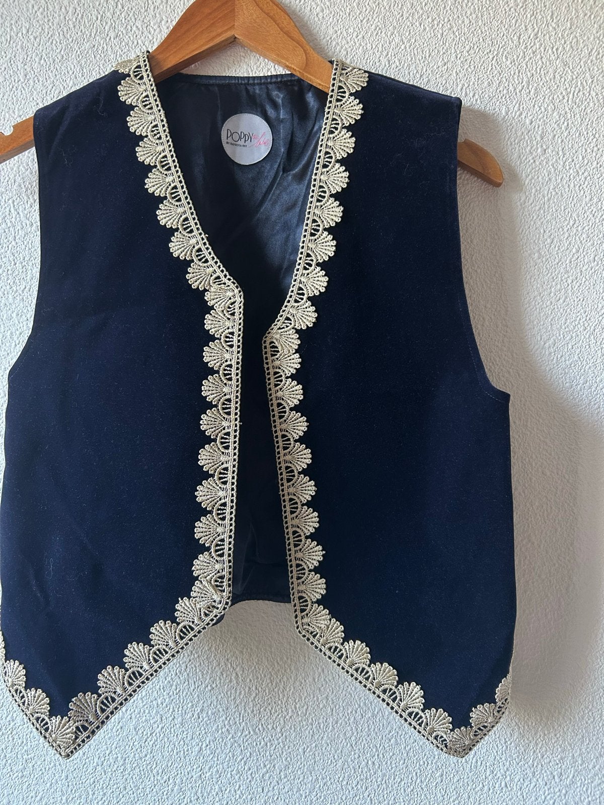 fluwelen gilet Poppy the label/Daykota Dee, Verzenden, Zo goed als nieuw