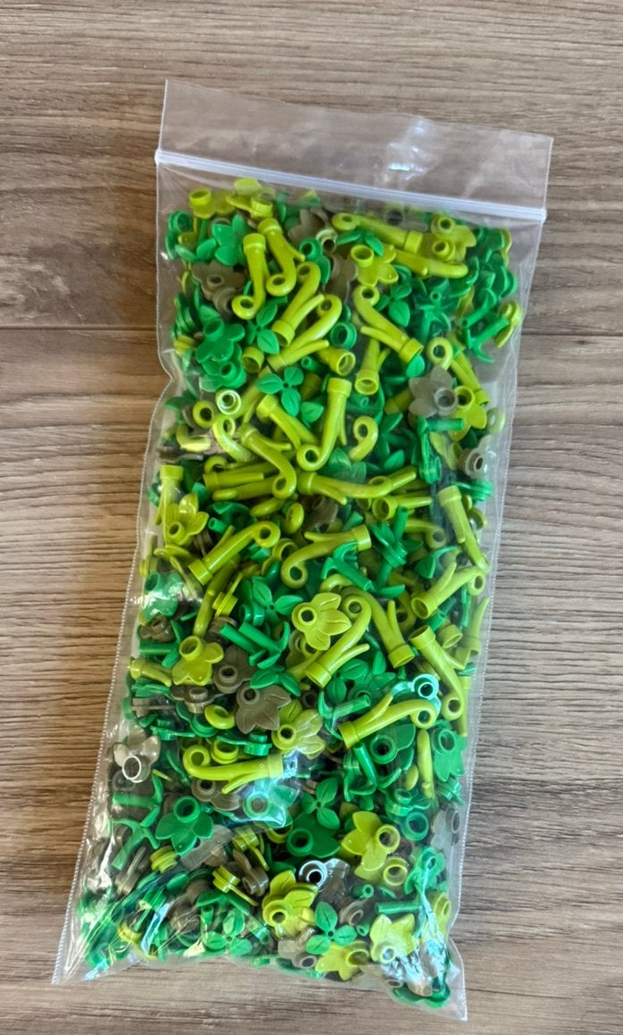 Lego zak partij plant onderdelen steentjes nieuw, Ophalen of Verzenden, Nieuw, Losse stenen, Lego