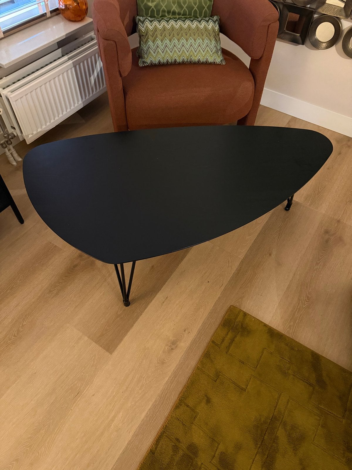 Ovale salontafel - lichte gebruikssporen, bon aanwezig, Huis en Inrichting, Ophalen, Gebruikt, Ovaal