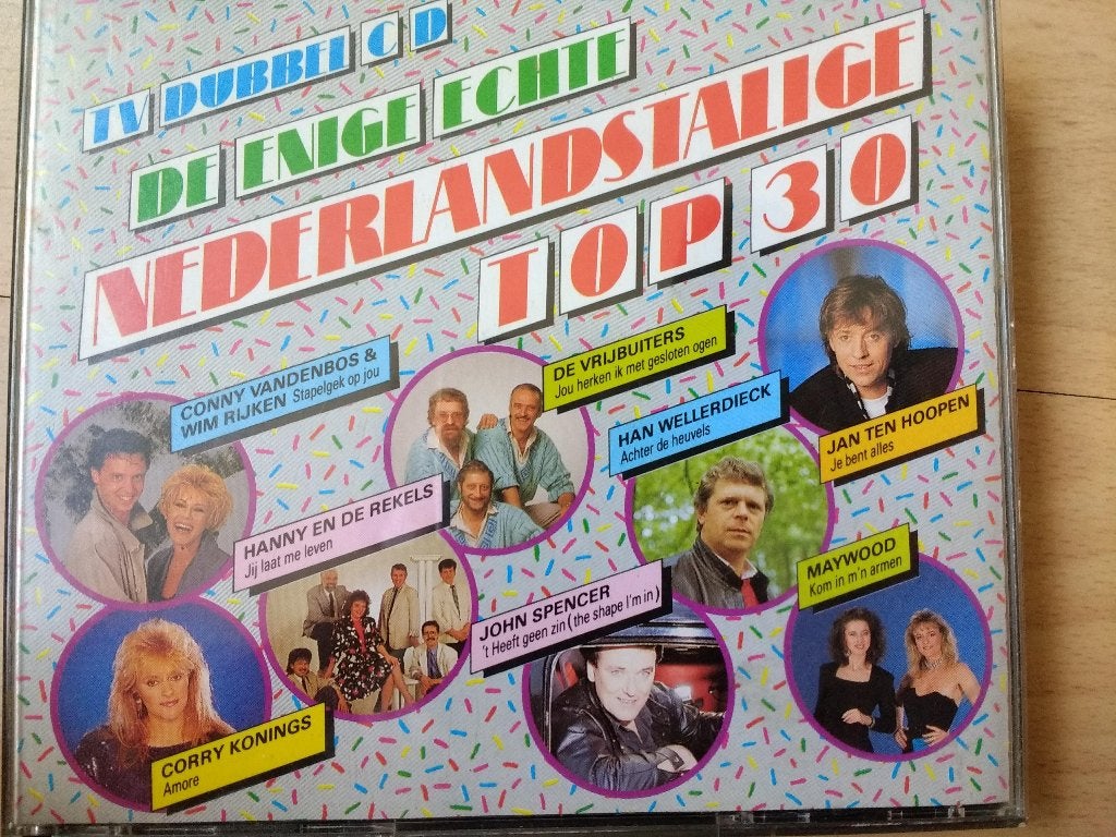 cd tv dubbel-cd De enige echte Nederlandstalige top 30 1989, Ophalen of Verzenden, Zo goed als nieuw, Levenslied of Smartlap