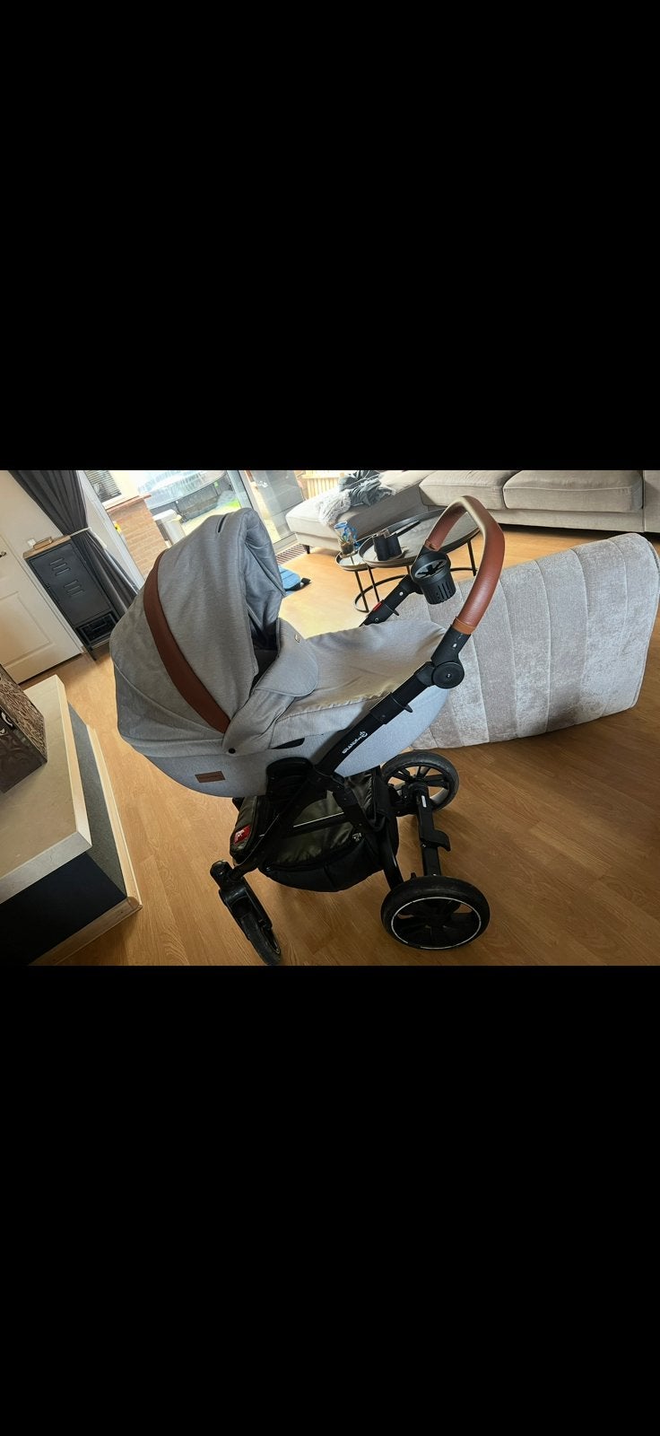 3 in 1 kinderwagen, Kinderen en Baby's, Kinderwagens en Combinaties, Ophalen, Gebruikt, Overige merken, Met autostoeltje