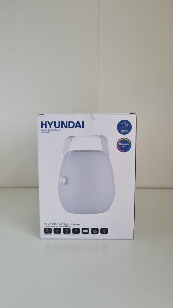 Hyundai Bluetooth Beat Light Speaker met LED verlichting, Audio, Tv en Foto, Luidsprekers, Ophalen