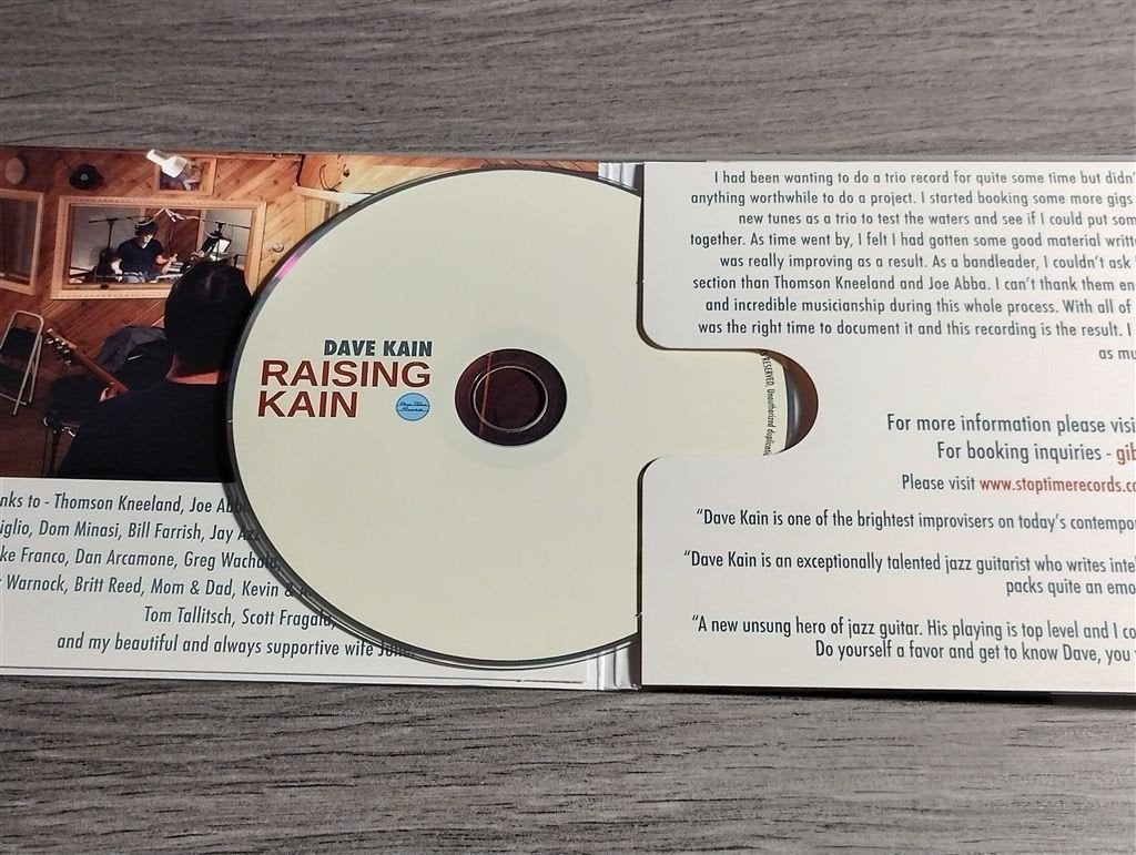 Dave Kain - Raising Kain, Ophalen of Verzenden, Gebruikt, Jazz