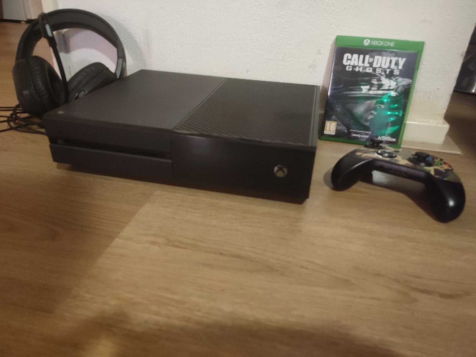 X Box One, Ophalen of Verzenden, Zo goed als nieuw, 500 GB, Met 1 controller