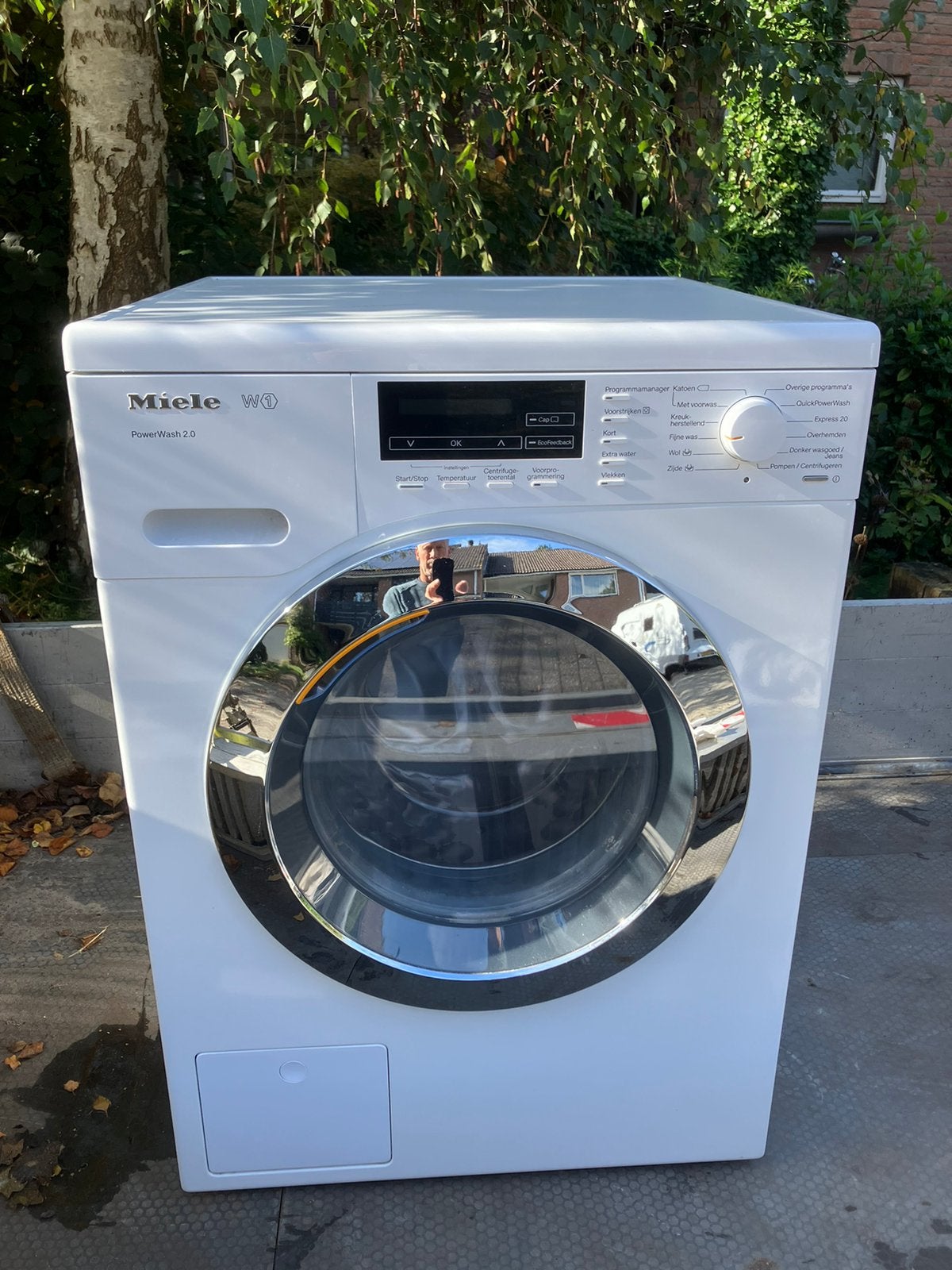 Miele Wi powerwash 2.0 defect, Ophalen, Zo goed als nieuw, 1600 toeren of meer, 85 tot 90 cm
