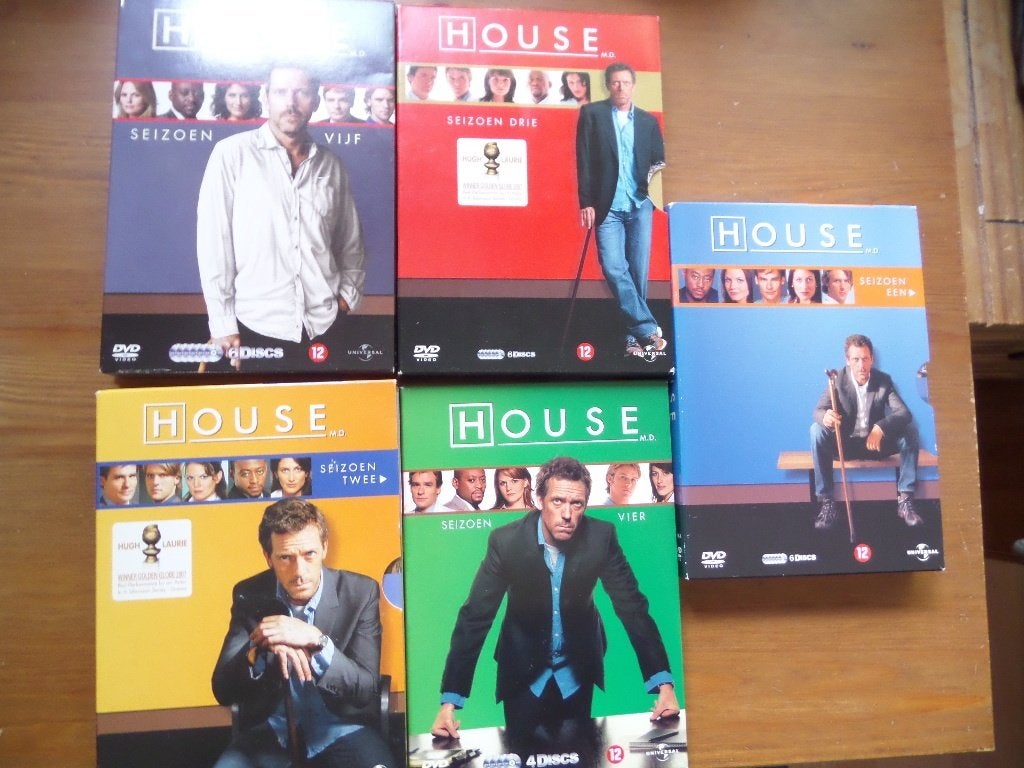 house 1 t/m. 5, Vanaf 9 jaar, Ophalen of Verzenden, Zo goed als nieuw, Drama
