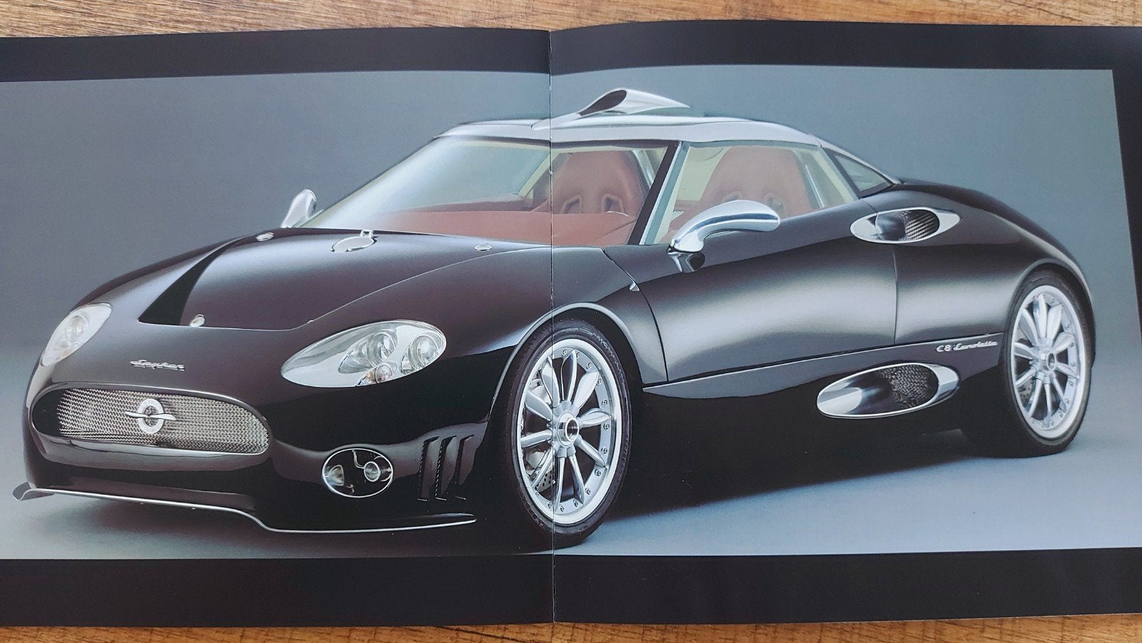 Spyker C8 folder Spyder - Laviolette - double 12, Ophalen of Verzenden, Zo goed als nieuw, Overige merken
