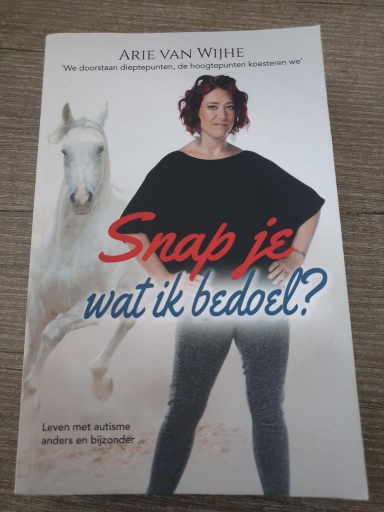 Snap je wat ik bedoel? Leven met autisme, Ophalen of Verzenden, Gelezen, Arie van Wijhe