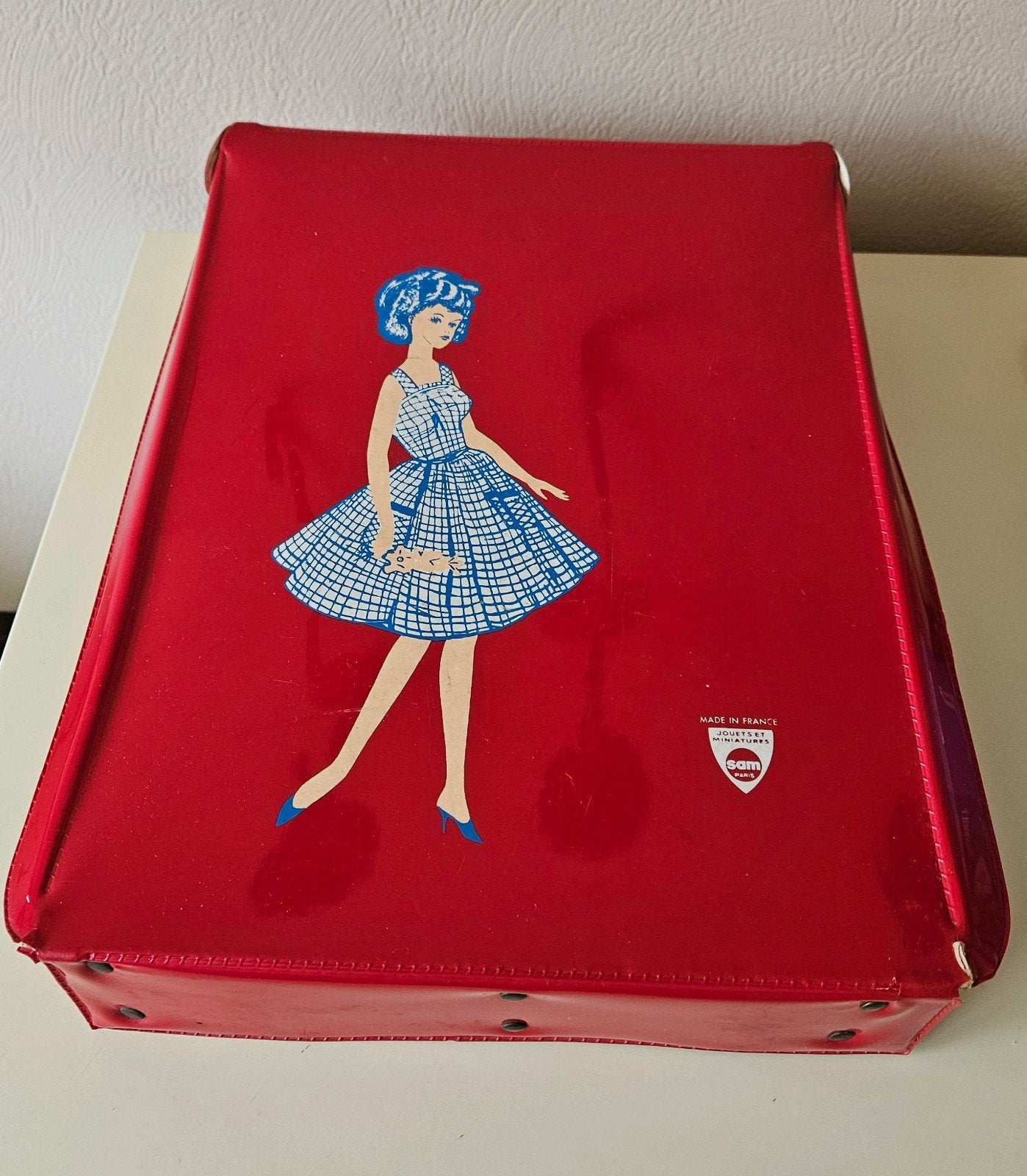 Vintage Tressy koffer 60's, Verzamelen, Poppen, Ophalen of Verzenden, Accessoires