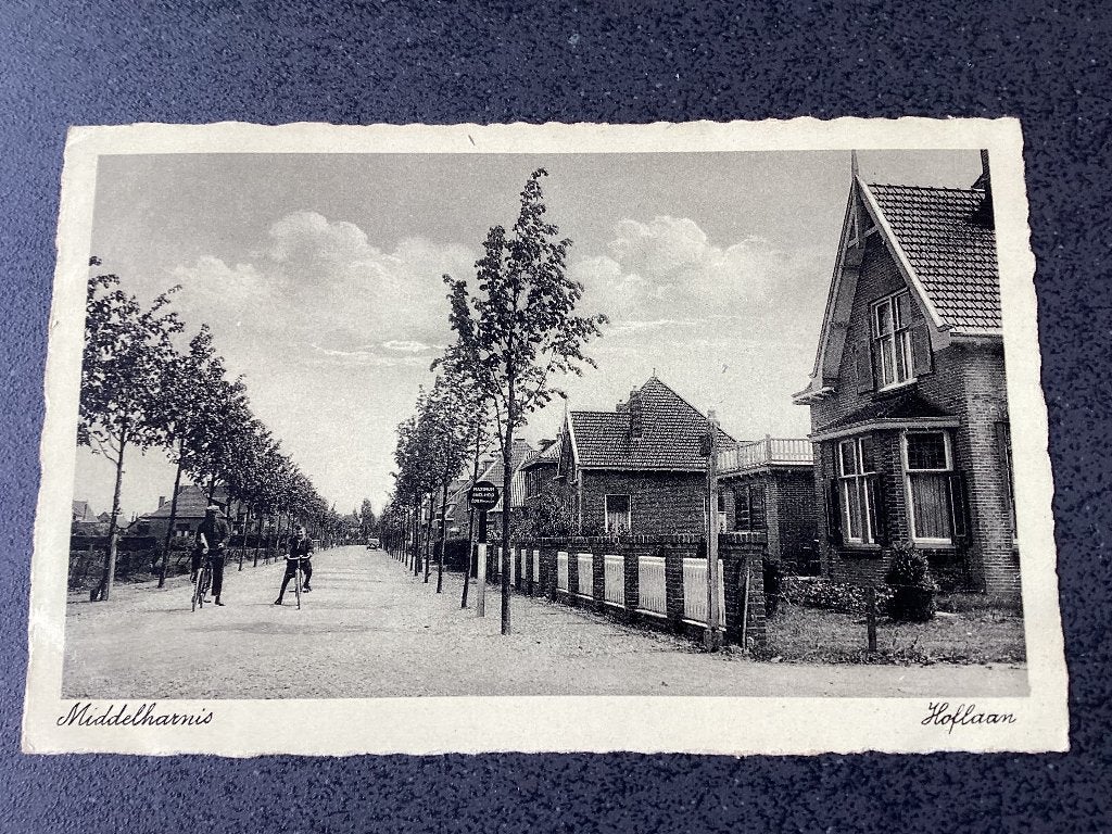 Middelharnis, Verzenden, 1920 tot 1940, Gelopen, Zuid-Holland