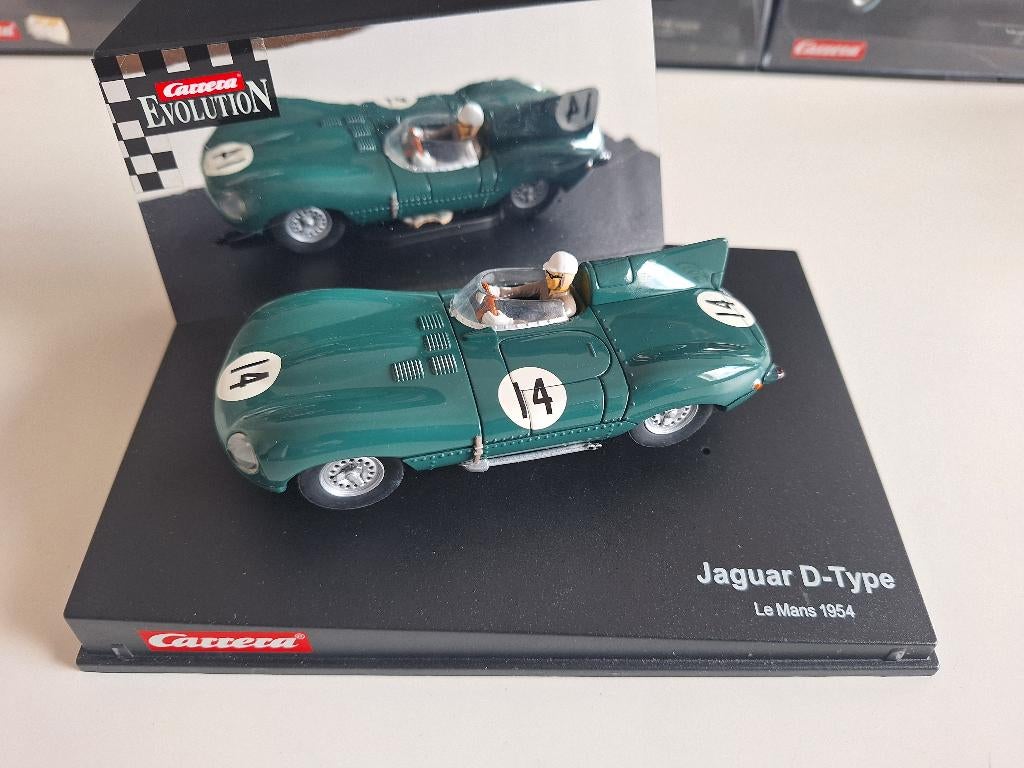 Carrera Evolution Jaguar D-Type Le-Mans 1954 25461, Carrera, Racebaan, Carrera, Carrera