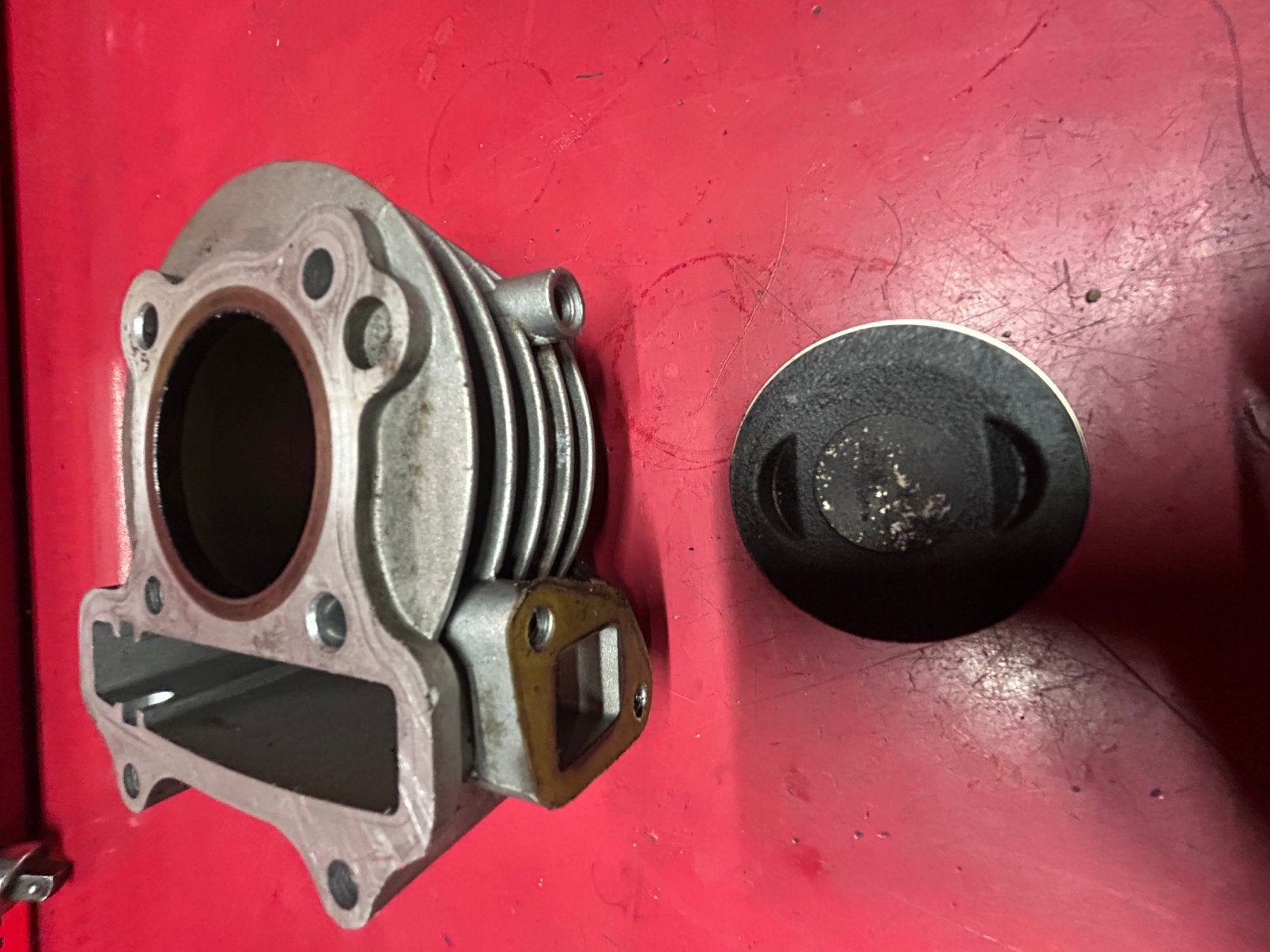 80cc cinder met zuiger kymco/GY6, Ophalen of Verzenden, Gebruikt