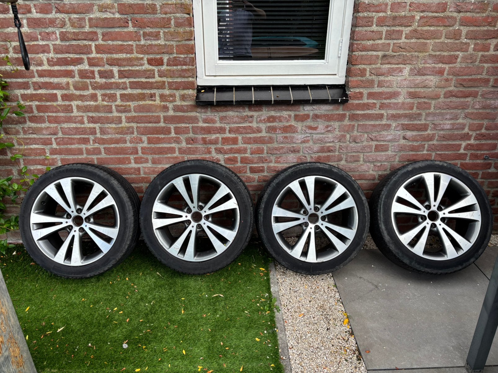 VW Chicago Velgen 18 inch 5x112 (Passat / Eos / Golf), Ophalen, 18 inch, Gebruikt, Banden en Velgen